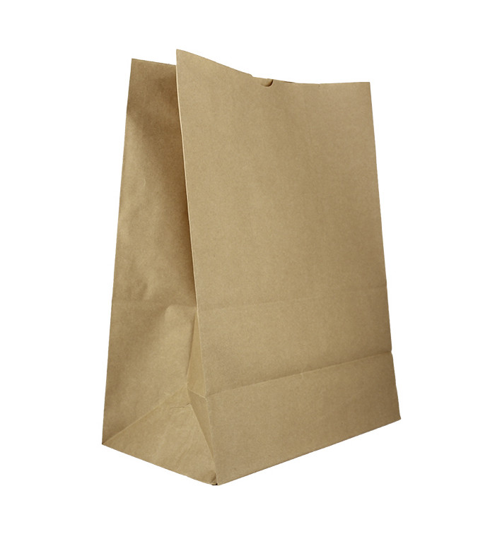 Papieren zak zonder handvat kraft 70g/m² 20+16x40cm (25 stuks) Papieren zak zonder handvat kraft 70g/m² 20+16x40cm (25 stuks)