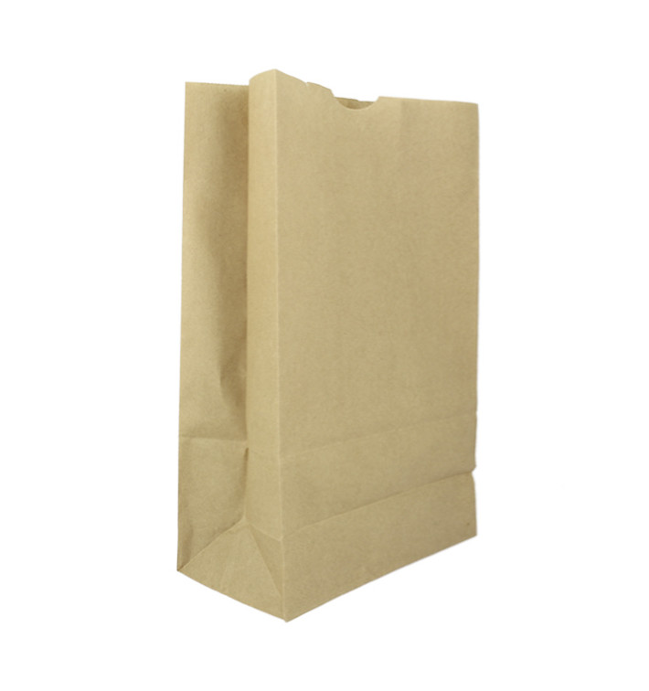 Papieren zak zonder handvat kraft 60g/m² 18+11x34cm (500 stuks) Papieren zak zonder handvat kraft 60g/m² 18+11x34cm (500 stuks)