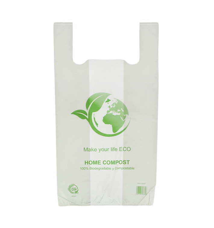 Plastic Hemddraagtassen Bio Home Compost 50x55cm (100 stuks) Plastic Hemddraagtassen Bio Home Compost 50x55cm (100 stuks)