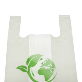 Plastic Hemddraagtassen Bio Home Compost 50x55cm (100 stuks) 