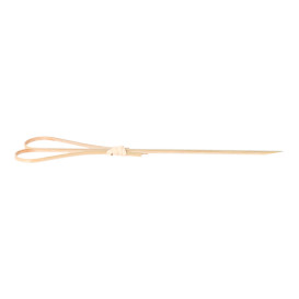 Bamboe vleespennen Hart Design 12cm (100 stuks) 