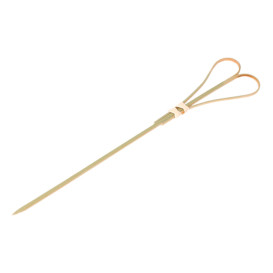 Bamboe vleespennen Hart Design 15cm (10000 stuks)