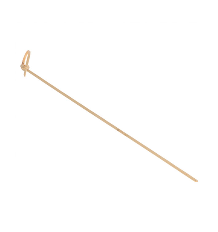Bamboe vleespennen Strik Design 210cm (10000 stuks) Bamboe vleespennen Strik Design 210cm (10000 stuks)