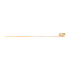 Bamboe vleespennen "Espiral" Design 20cm (100 stuks) 