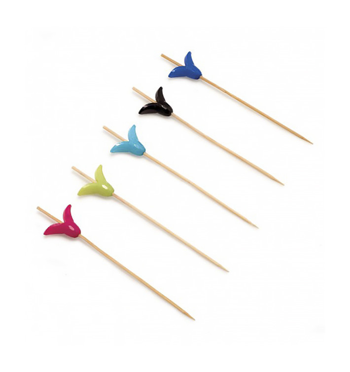 Bamboe vleespennen "Lirio" Design 12cm (5000 stuks) Bamboe vleespennen "Lirio" Design 12cm (5000 stuks)