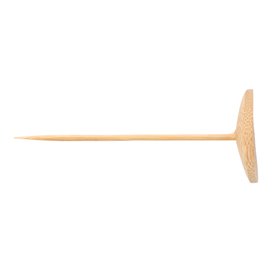 Bamboe vleespennen "Platillo" Design 10cm (24 stuks) 