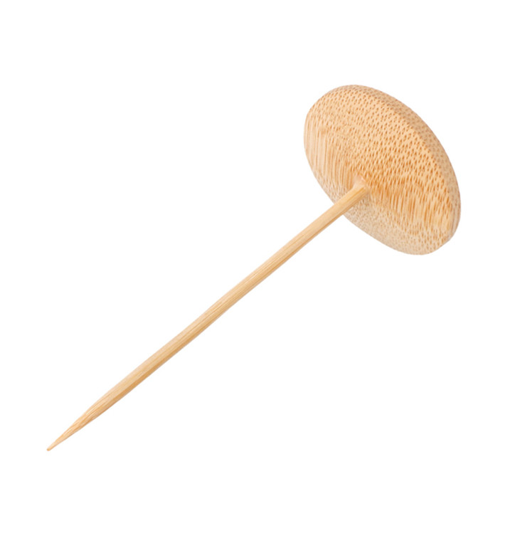 Bamboe vleespennen "Platillo" Design 10cm (1200 stuks) Bamboe vleespennen "Platillo" Design 10cm (1200 stuks)