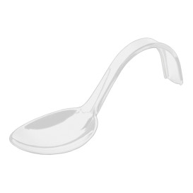 Proeving lepel PS Gebogen wit 13 cm (50 stuks) 