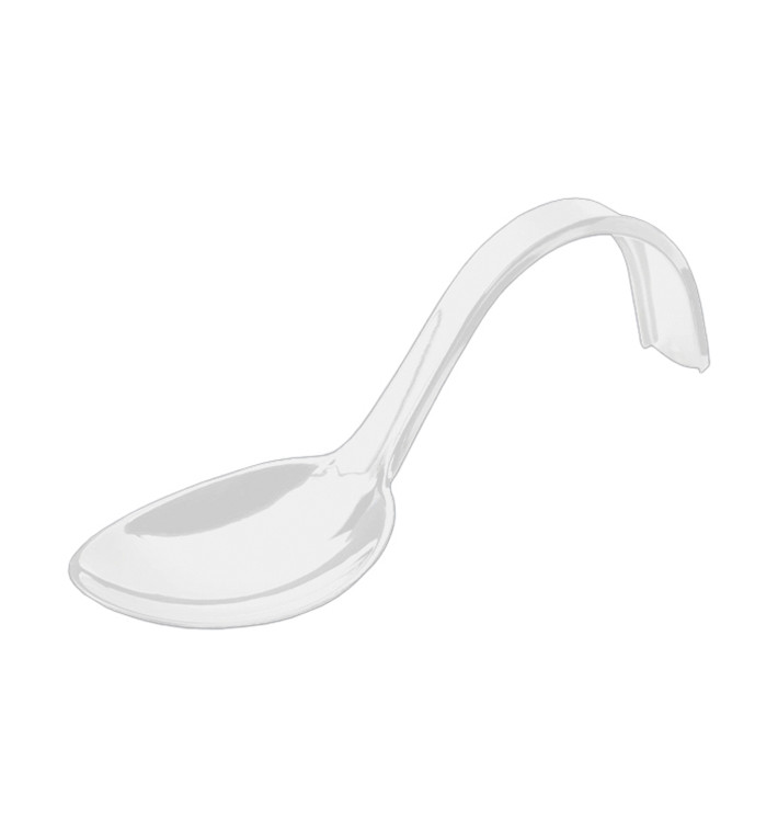 Proeving lepel PS Gebogen wit 13 cm (50 stuks) Proeving lepel PS Gebogen wit 13 cm (50 stuks)