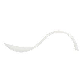 Proeving lepel PS Gebogen wit 13 cm (500 stuks)