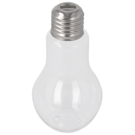 Plastic fles lamp design PET transparant 400ml (200 stuks)