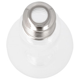 Plastic fles lamp design PET transparant 400ml (200 stuks)