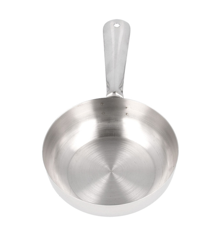 Bediening mini frituurpan dienblad van staal Ø11,5x3,5cm (1 stuk) Bediening mini frituurpan dienblad van staal Ø11,5x3,5cm (1 stuk)