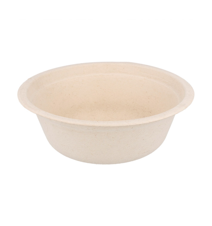 Suikerriet kom Naturel 500ml (50 stuks) Suikerriet kom Naturel 500ml (50 stuks)