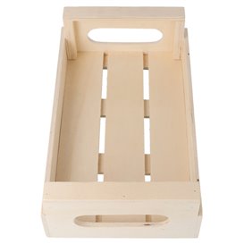 Houten Etalerende Box met Hendel 20,5x12,5x6,5cm (1 stuk) 