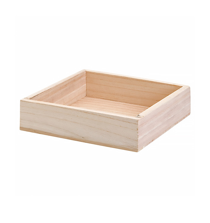 Houten Etalerende Box 37x21x5cm (16 stuks) Houten Etalerende Box 37x21x5cm (16 stuks)