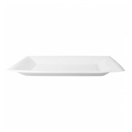 Papieren bord Biocoated wit Vierkant 23cm (20 stuks) 