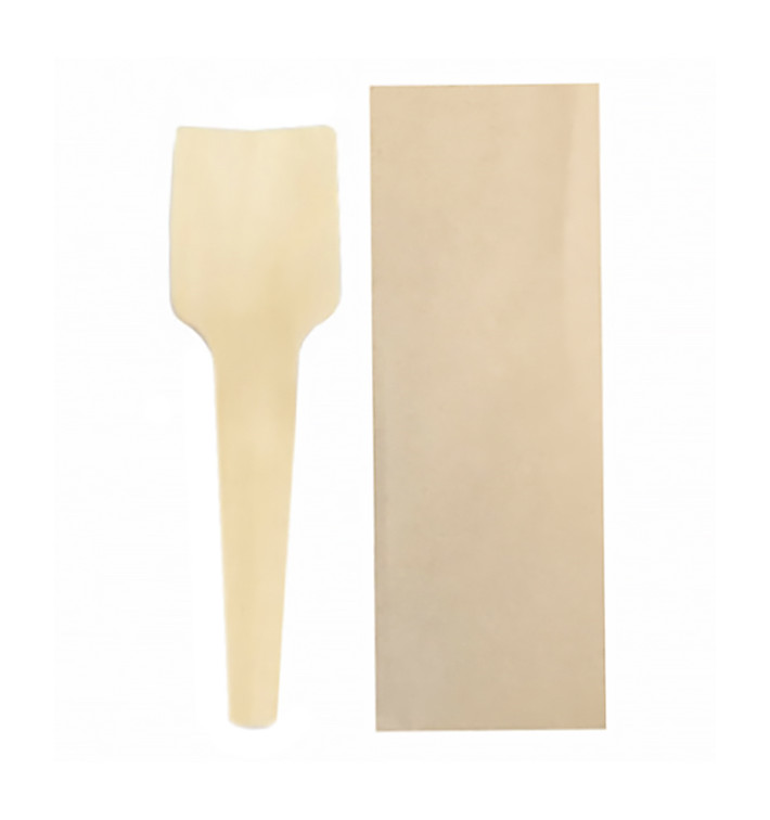 Houten ijs Lepel Verpakt 9,5cm (50 stuks) Houten ijs Lepel Verpakt 9,5cm (50 stuks)