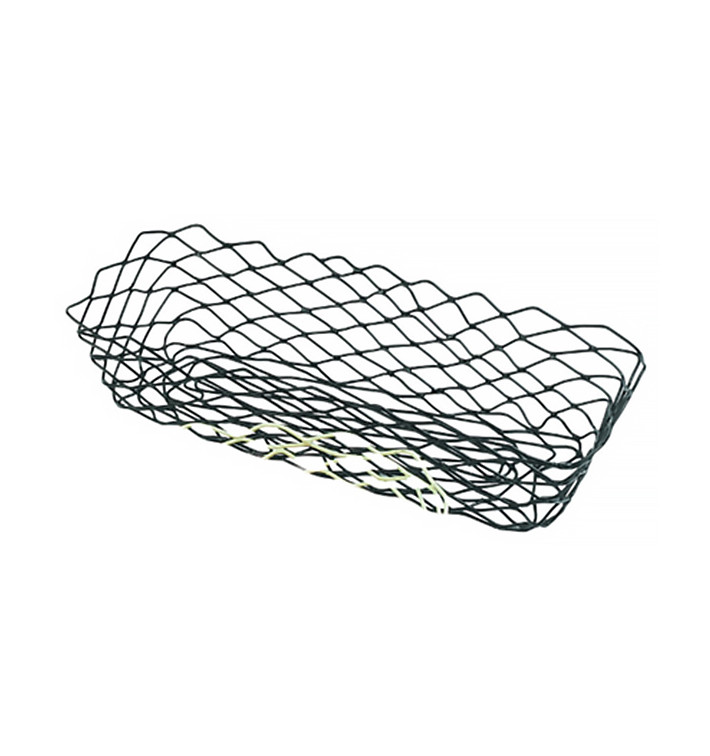 Stalen voedsel Containers Rechthoekige vorm zwart 27,5x14,2x8,5cm (6 stuks) Stalen voedsel Containers Rechthoekige vorm zwart 27,5x14,2x8,5cm (6 stuks)