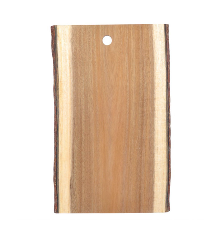 Houten bediening schotel Rechthoekige vorm 40,6x25,5x1,9cm (6 stuks)