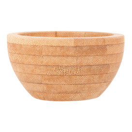 Bamboe wegwerp mini kom Ø8x4,2cm (1 stuk) 