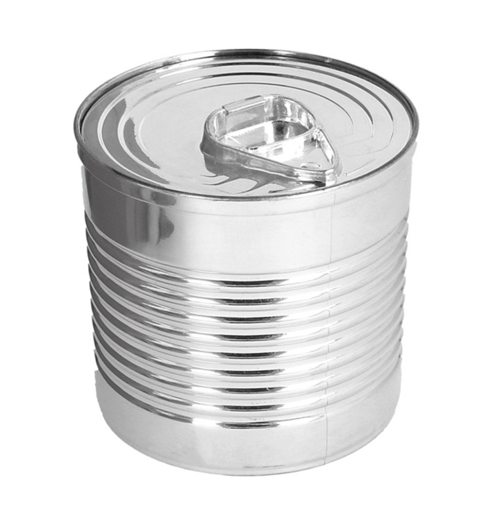 Proeving plastic conservenblik PS zilver 110ml Ø6,1x6cm (25 stuks) Proeving plastic conservenblik PS zilver 110ml Ø6,1x6cm (25 stuks)