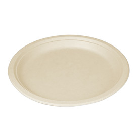 Suikerriet bord Naturel 30 cm (200 stuks)