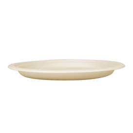 Suikerriet bord Naturel 30 cm (200 stuks)