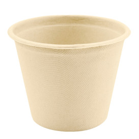 Suikerriet Container Naturel Ø9,5cm 425ml (50 stuks) 