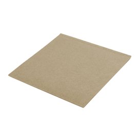Papieren zak Vetvrij open L vormig 15x15,2cm Naturel (100 stuks)