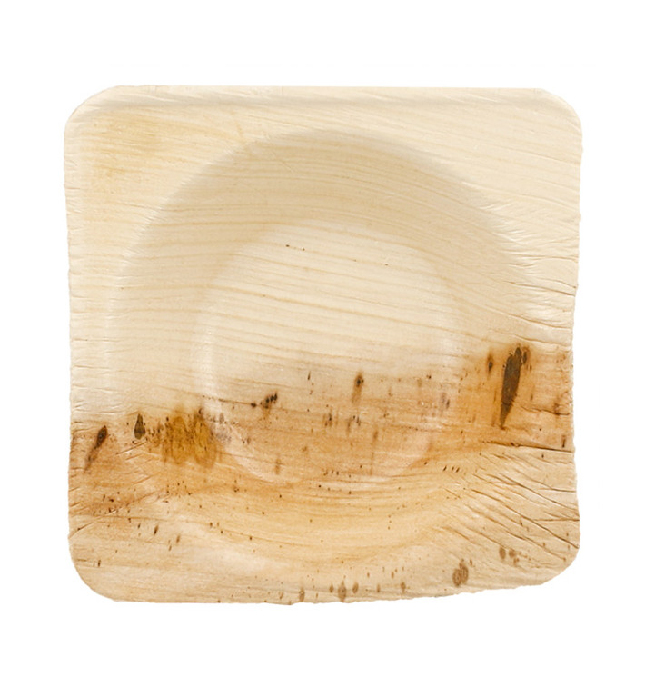 Palm blad mini kom 5x5x2cm (200 stuks) Palm blad mini kom 5x5x2cm (200 stuks)
