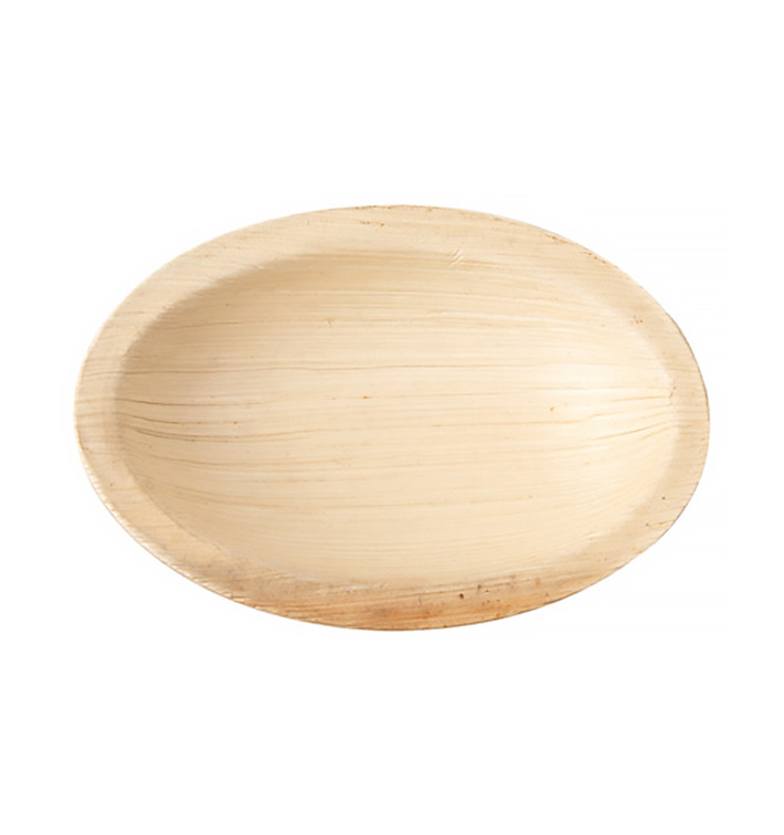 Palm blad kom Ovaal vormig 9x6x1,5cm (500 stuks) Palm blad kom Ovaal vormig 9x6x1,5cm (500 stuks)