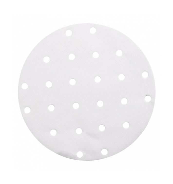 Vetvrij papier voor Bambu stomer wit Ø20 cm (250 stuks) Vetvrij papier voor Bambu stomer wit Ø20 cm (250 stuks)