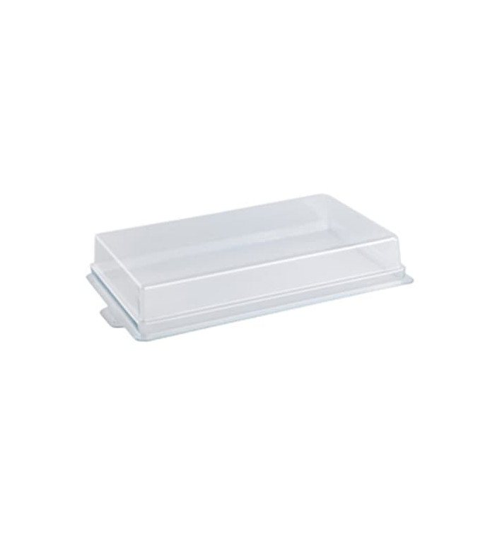 Plastic Deksel voor sushi Container PET 17,2x10,1cm Plastic Deksel voor sushi Container PET 17,2x10,1cm