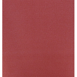 Papieren tafelkleed rol rood 1x100m. 40g (6 stuks)