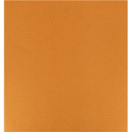 Papieren tafelkleed rol oranje 1x100m. 40g (6 stuks)
