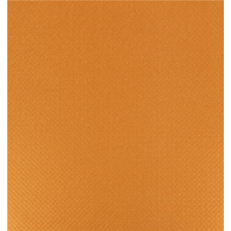 Papieren tafelkleed rol oranje 1x100m. 40g (1 stuk) 