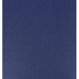 Papieren tafelkleed rol blauw 1x100m. 40g (1 stuk) 