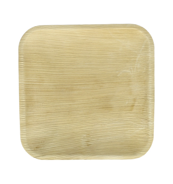 Palm blad bord Vierkant 18x18cm (200 stuks) Palm blad bord Vierkant 18x18cm (200 stuks)