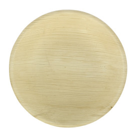 Palm blad kom Rond vormig Ø18x3,5cm (25 stuks)