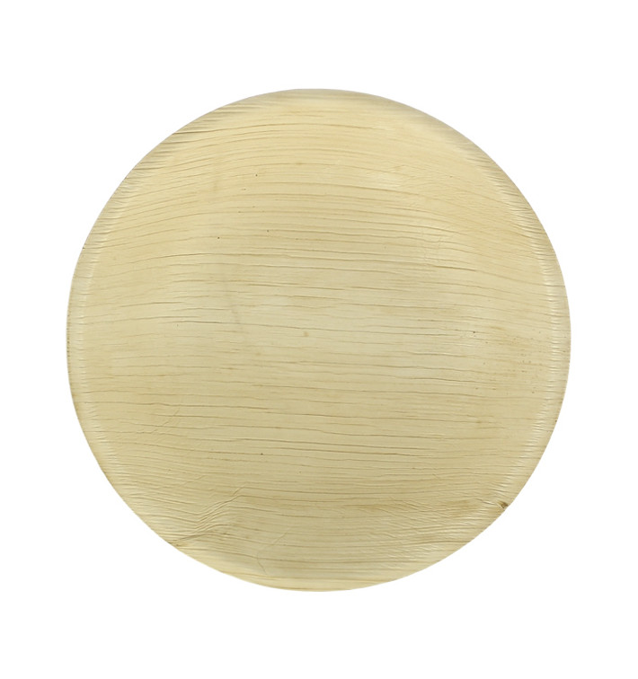 Palm blad kom Rond vormig Ø18x3,5cm (200 stuks)