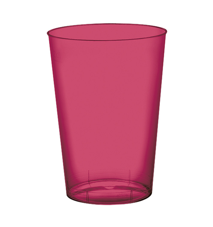 Plastic PS beker "Moon" Koraal transparant 230ml (50 stuks) Plastic PS beker "Moon" Koraal transparant 230ml (50 stuks)
