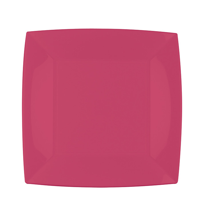 Plastic bord Plat Koraal "Nice" PP 23 cm (300 stuks) Plastic bord Plat Koraal "Nice" PP 23 cm (300 stuks)
