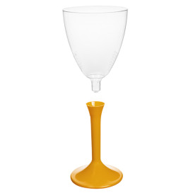 Plastic stamglas wijn Mango verwijderbare stam 180ml (20 stuks)