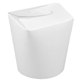Papieren Take-Out Container 100% ECO Wit 16Oz/480ml (50 stuks)