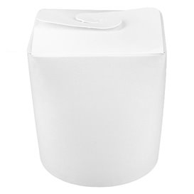 Papieren Take-Out Container 100% ECO Wit 16Oz/480ml (50 stuks)