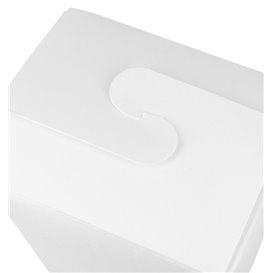 Papieren Take-Out Container 100% ECO Wit 16Oz/480ml (50 stuks)