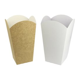 Dozen voor grote witte popcorn 45gr 6,5x8,5x15cm (25 stuks) 