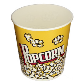 Papieren Popcorn doosje 3900ml 18,1x14,2x19,4cm (25 stuks) 