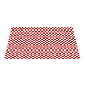 Graspapier inpakvellen rood 31x38cm (1000 stuks) 